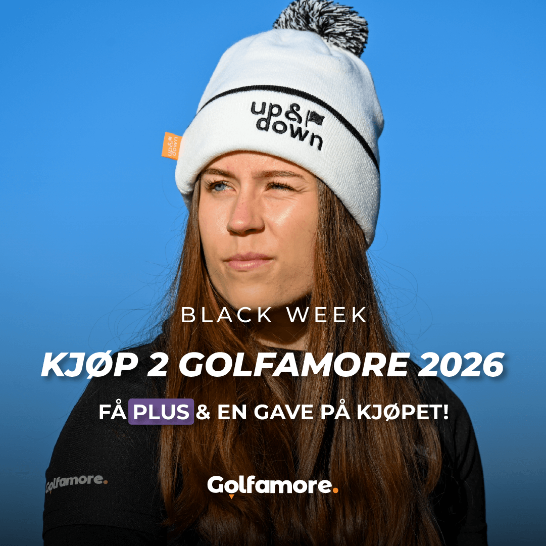 Black Week-tilbud på Golfamore-kort!